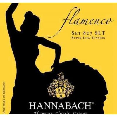 Hannabach 827 SLT Flamenko Gitar Teli (Alt 3lü Set)