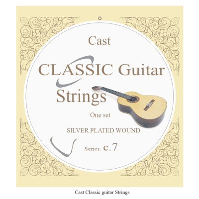 Cast C.7 Silver Plated Wound Klasik Gitar Tel Seti