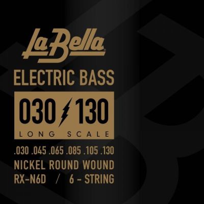 La Bella RX-N6D 6 Telli Bas Gitar Teli (30-130)