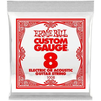 Ernie Ball P01008 Elektro ve Akustik Gitar İnce 